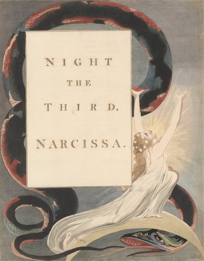Pensieri notturni di Young, Pagina 43, Notte la terza, Narcissa da William Blake